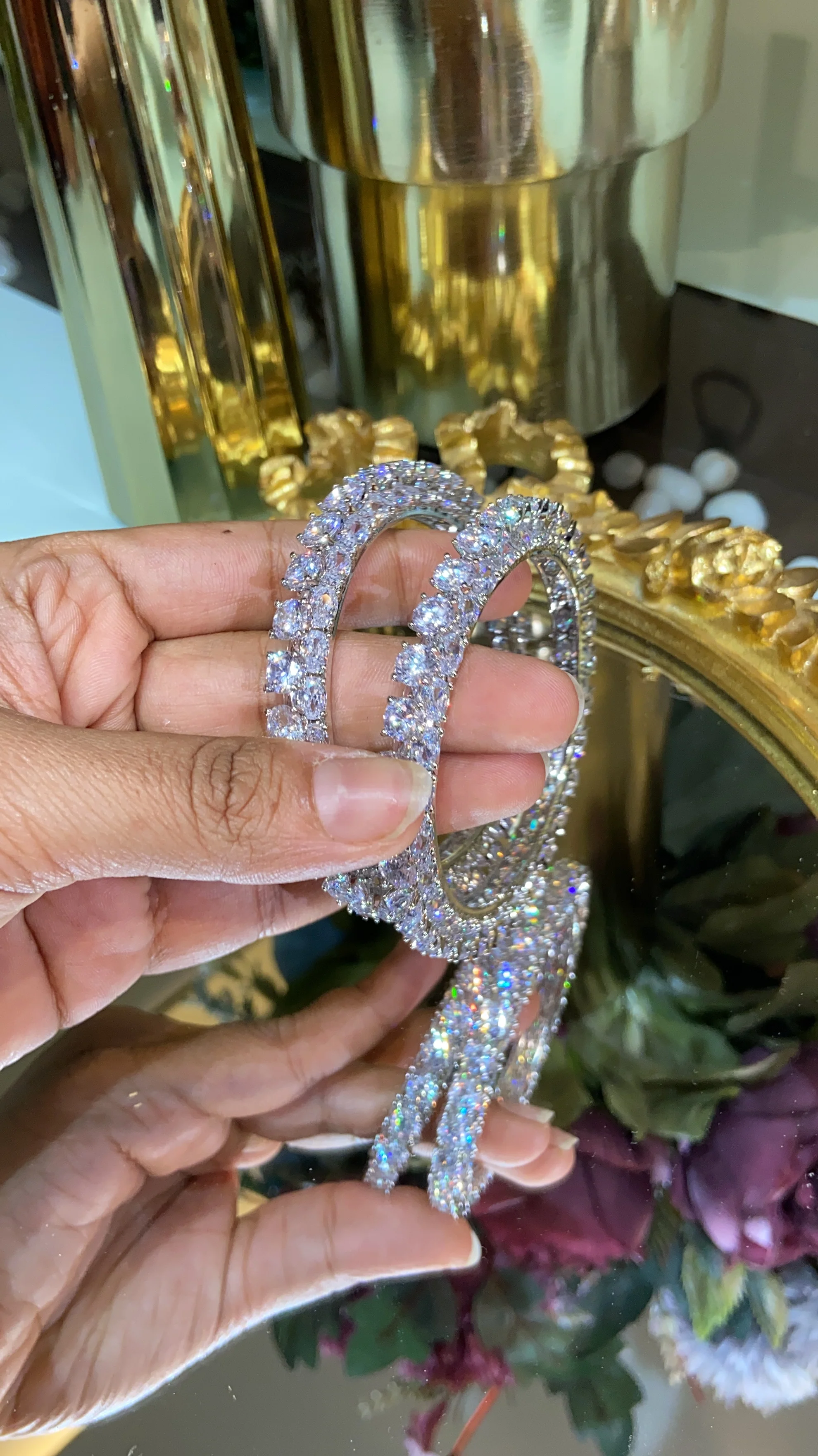 0.50 pointer  PACHELI DIAMOND BANGLE (WITHOUT LOCK) 🪄 - Image 6
