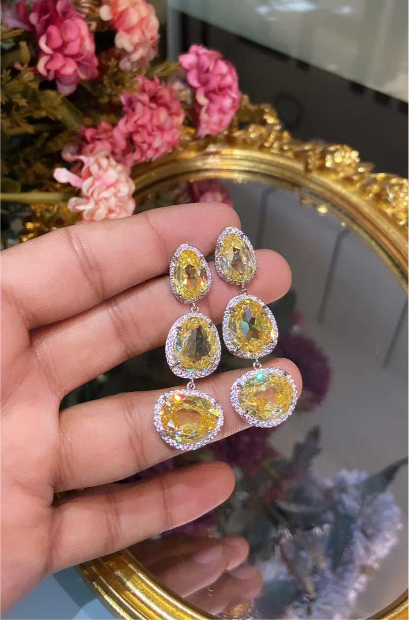 3 Tier colour chandelier sale - Image 4