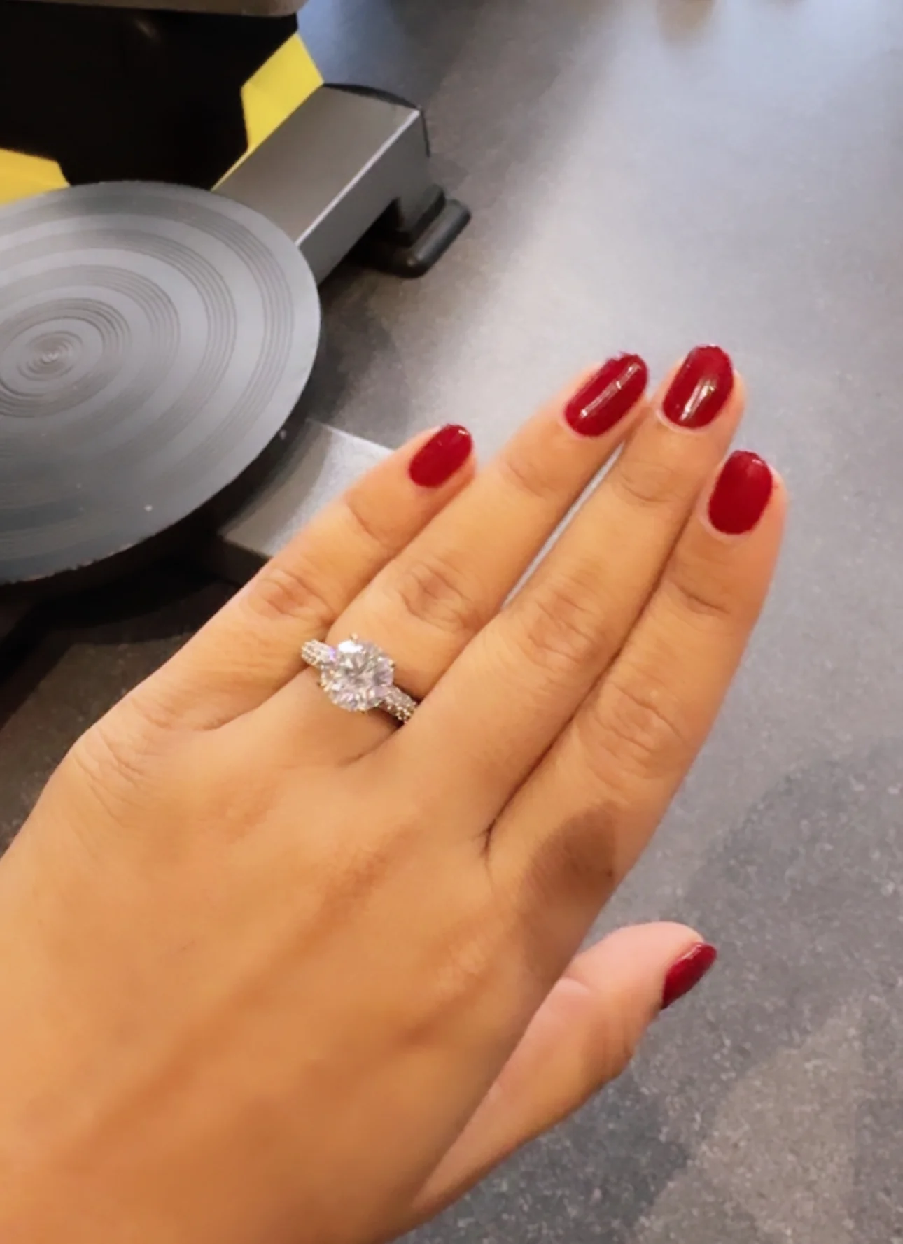 3ct Essential ring with support band (stackable) - Image 4