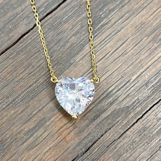 7ct Large Heart pendant chain ♠️ - Image 6