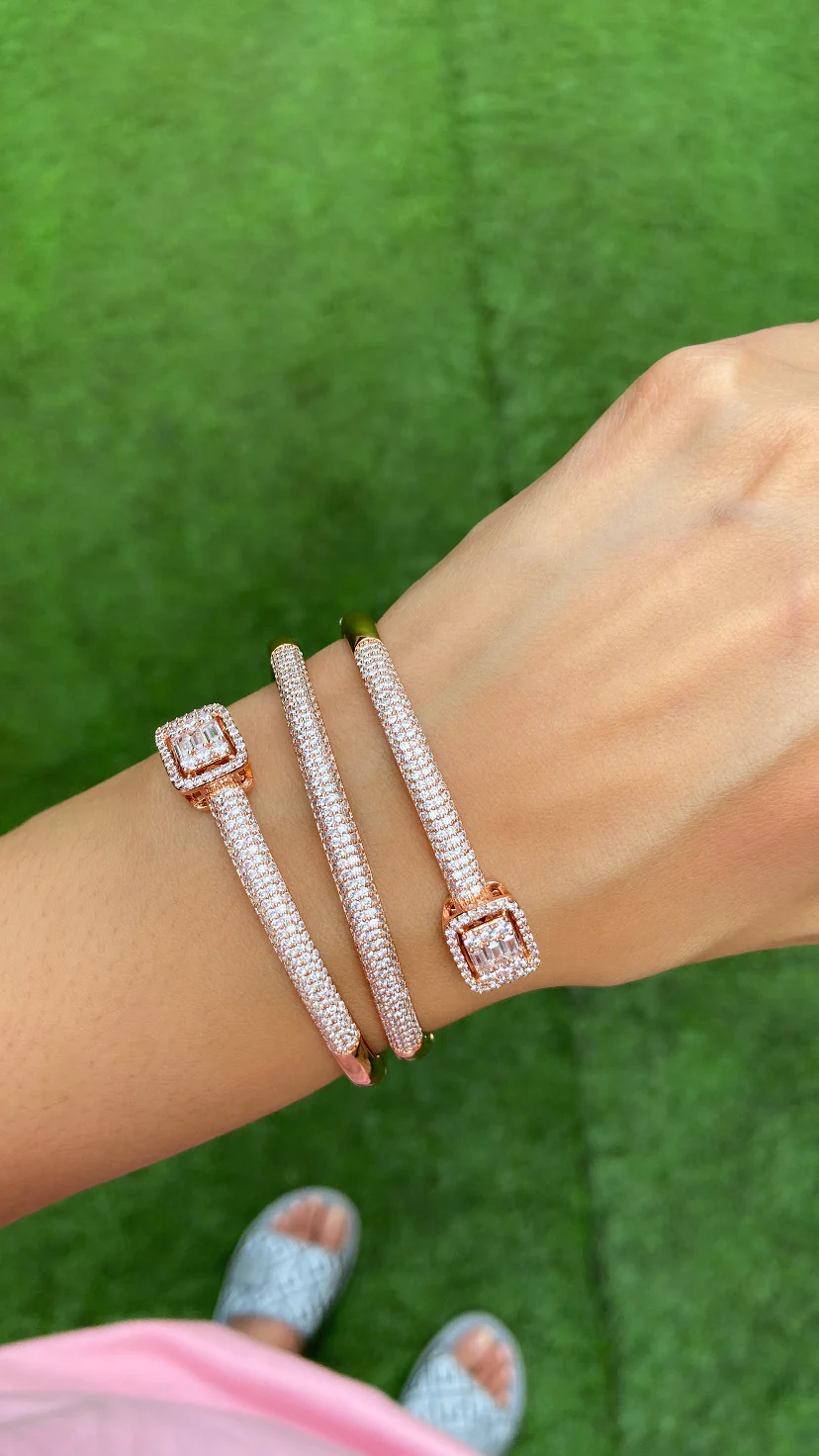 Adjustable criss cross bracelet Kada - Image 2