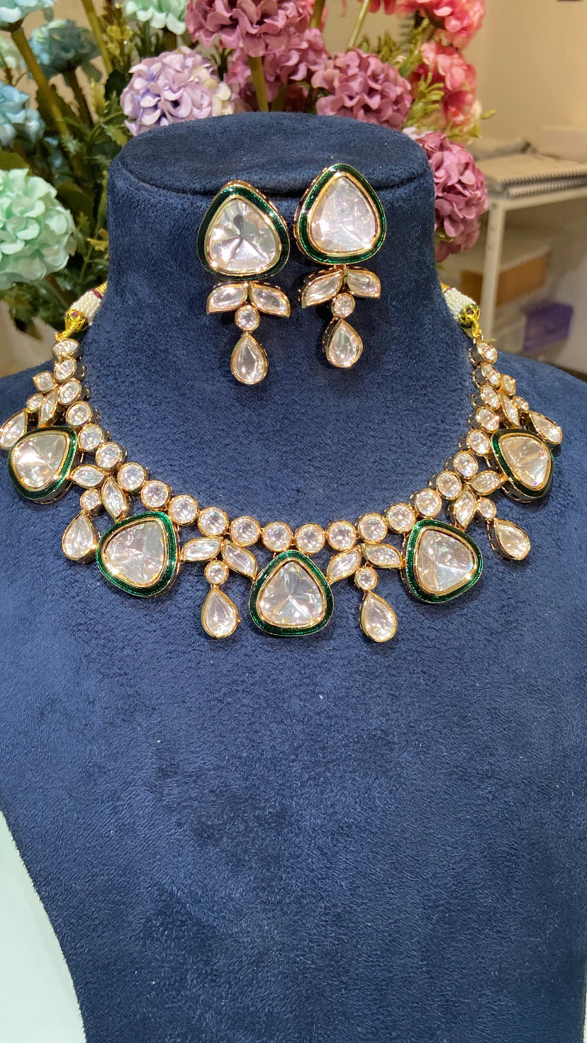 Akanksha POLKI KUNDAN NECKLACE SET - Image 2