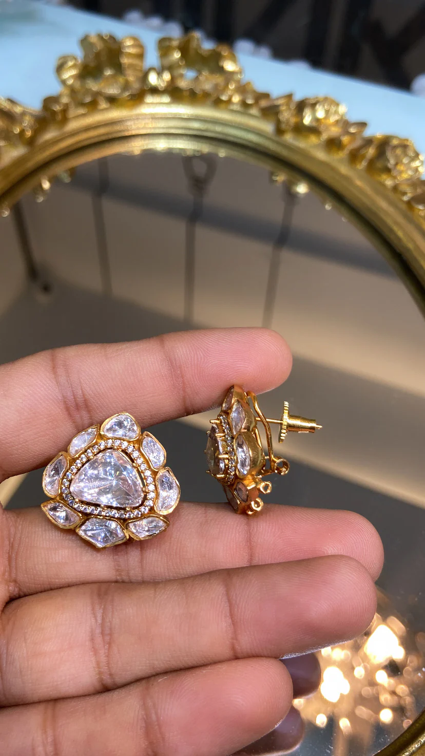 ASHYA MOISSANITE POLKI TOPS - Image 3