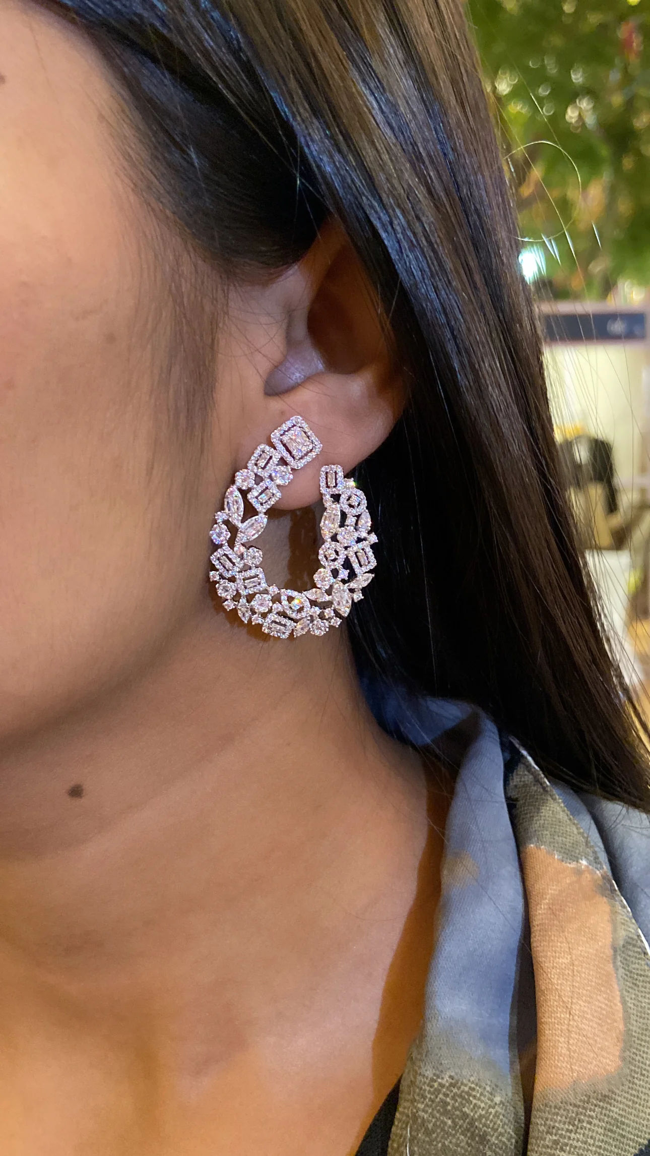 Cluster cocktail earrings π - Image 2