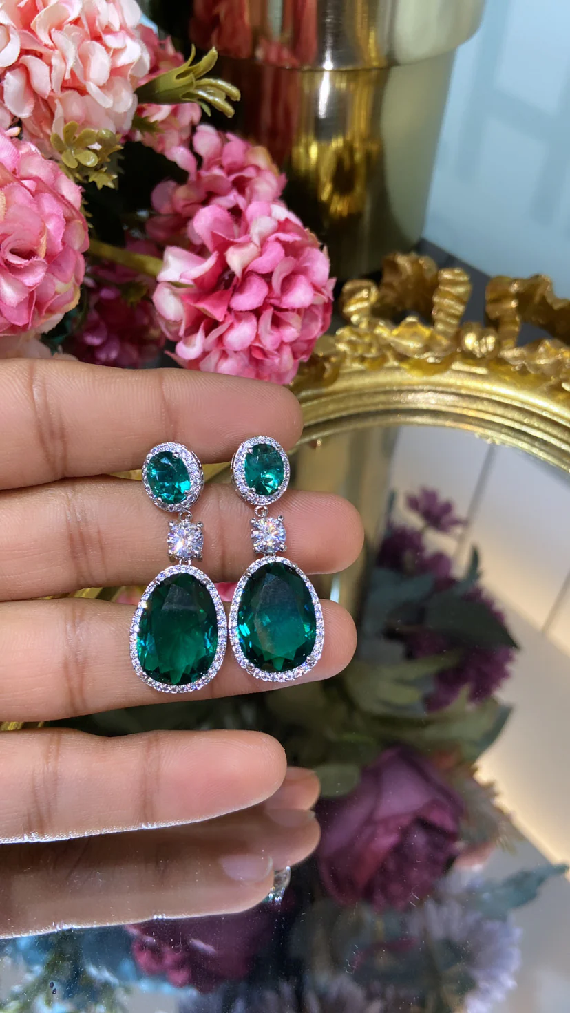 Colour rock earrings 💫 - Image 3