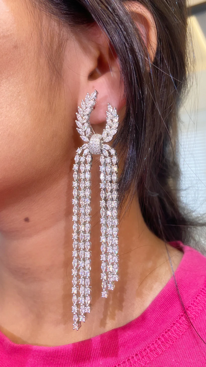 CONTEMPORARY COCKTAIL EARRINGS - Image 2