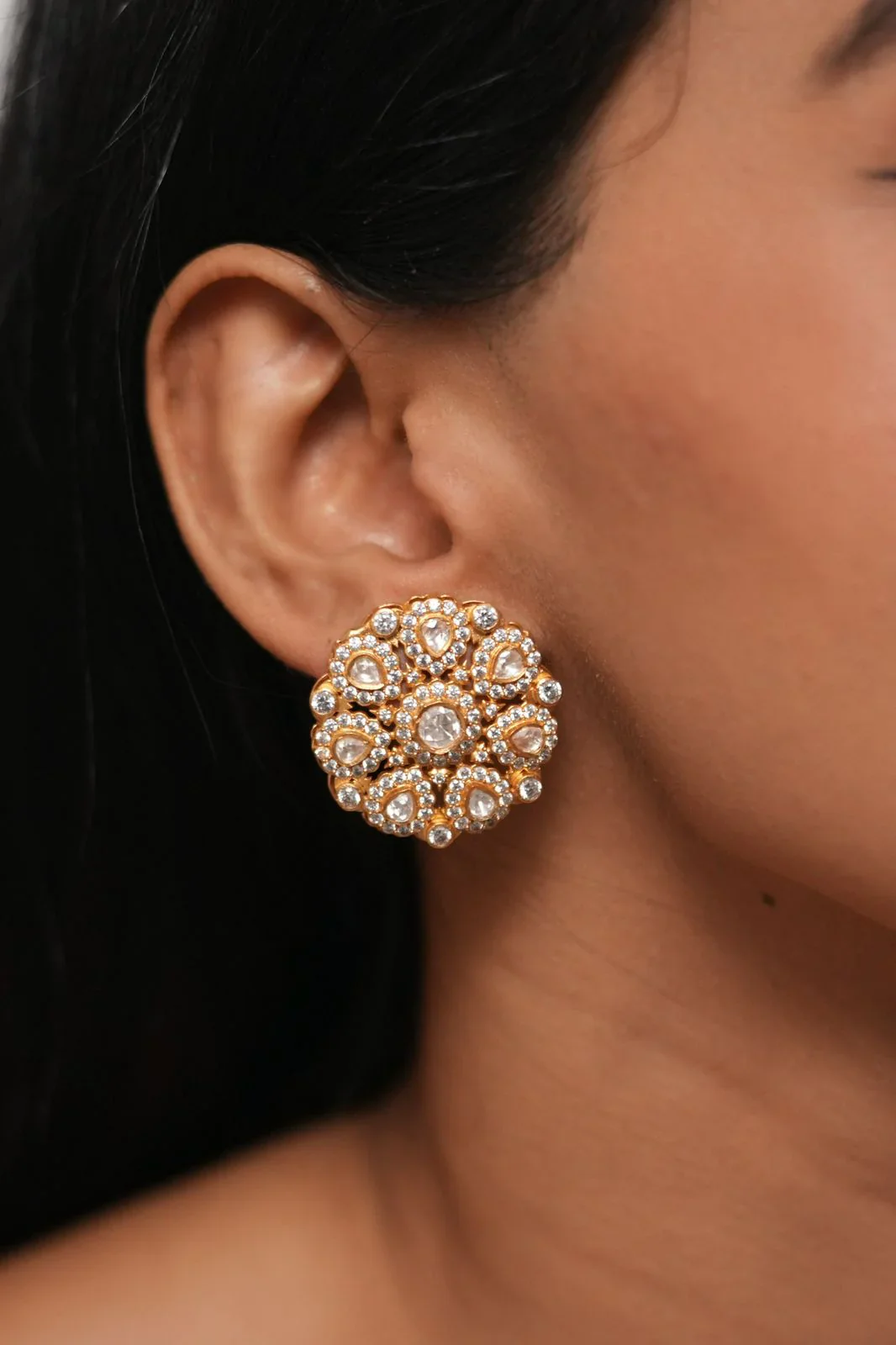 DEEPIKA MOISSANITE POLKI TOPS - Image 2