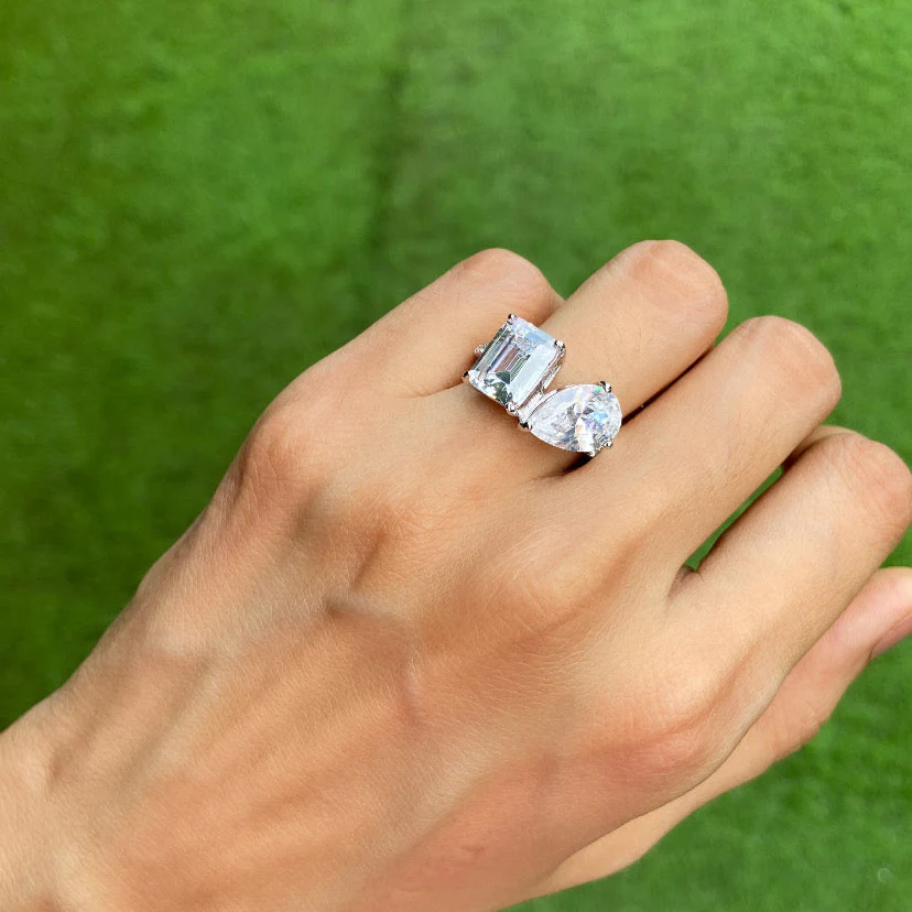 DOUBLE SHAPE RING (ADJUSTABLE)