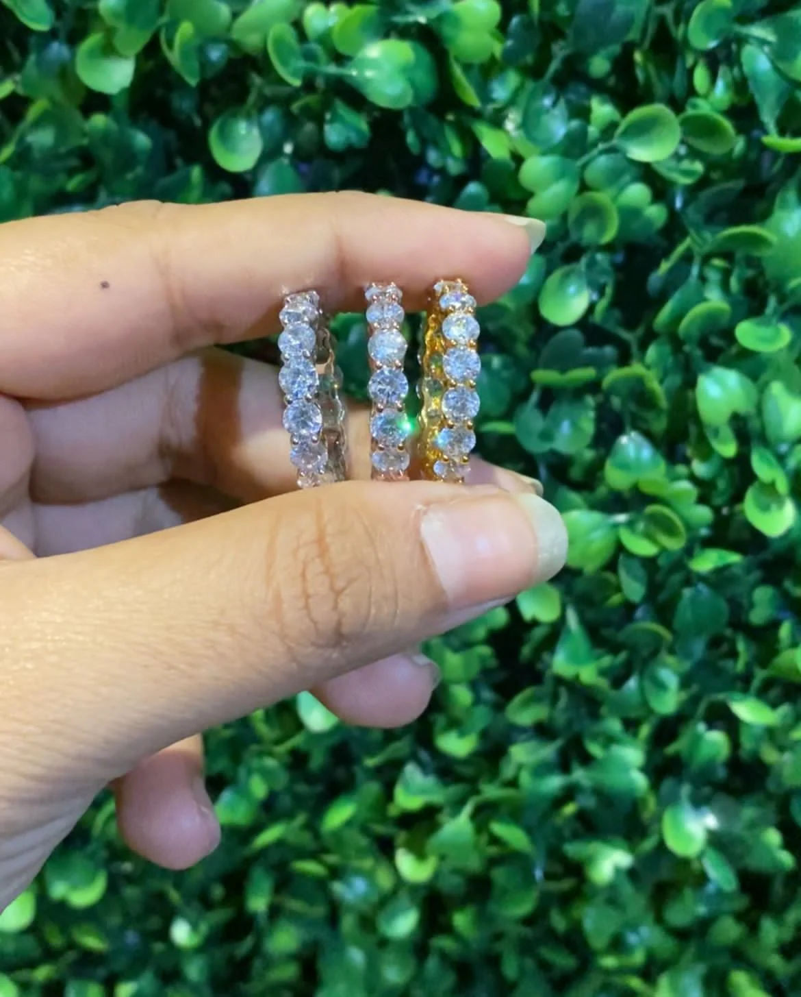 Round Eternity band ring ❄️ - Image 3