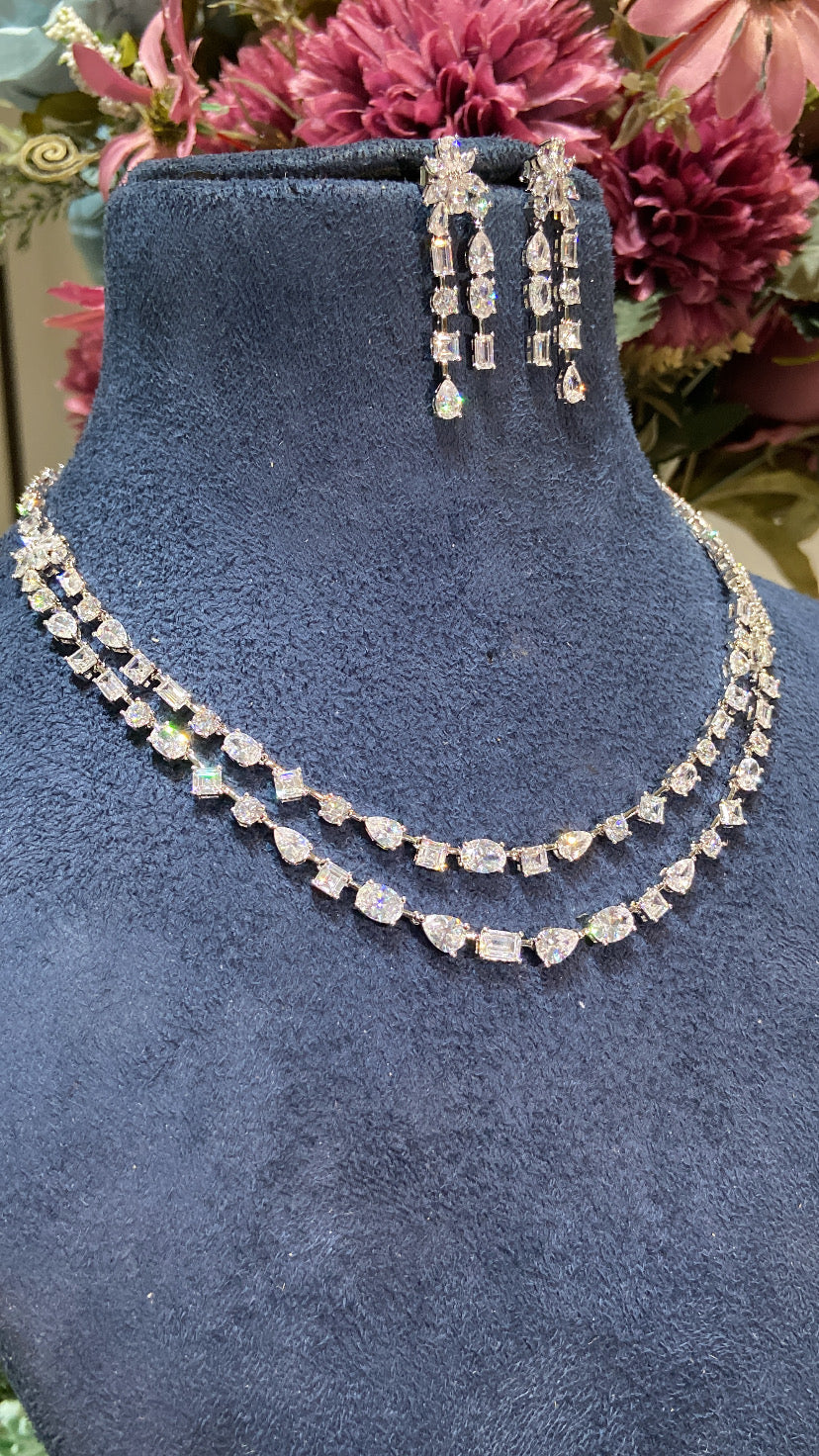 2 liner multishape necklace set - Image 2