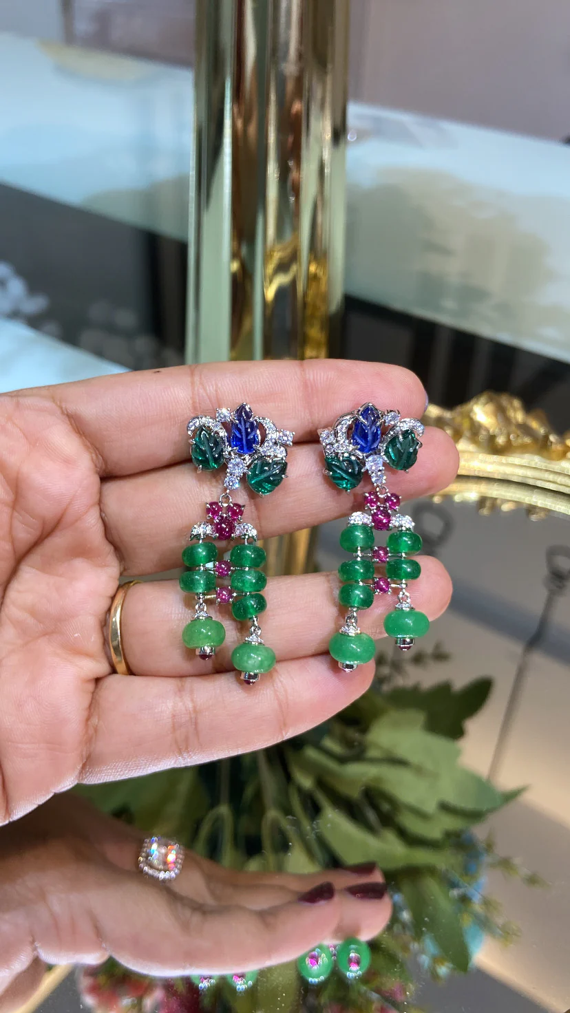 FUSION HANGING EARRINGS - Image 2