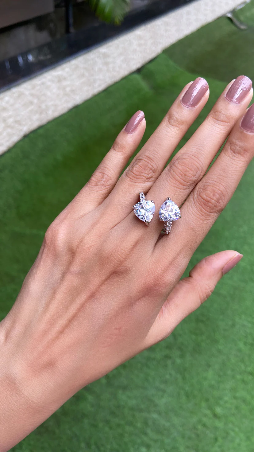 TWIN HEART RING - Image 2