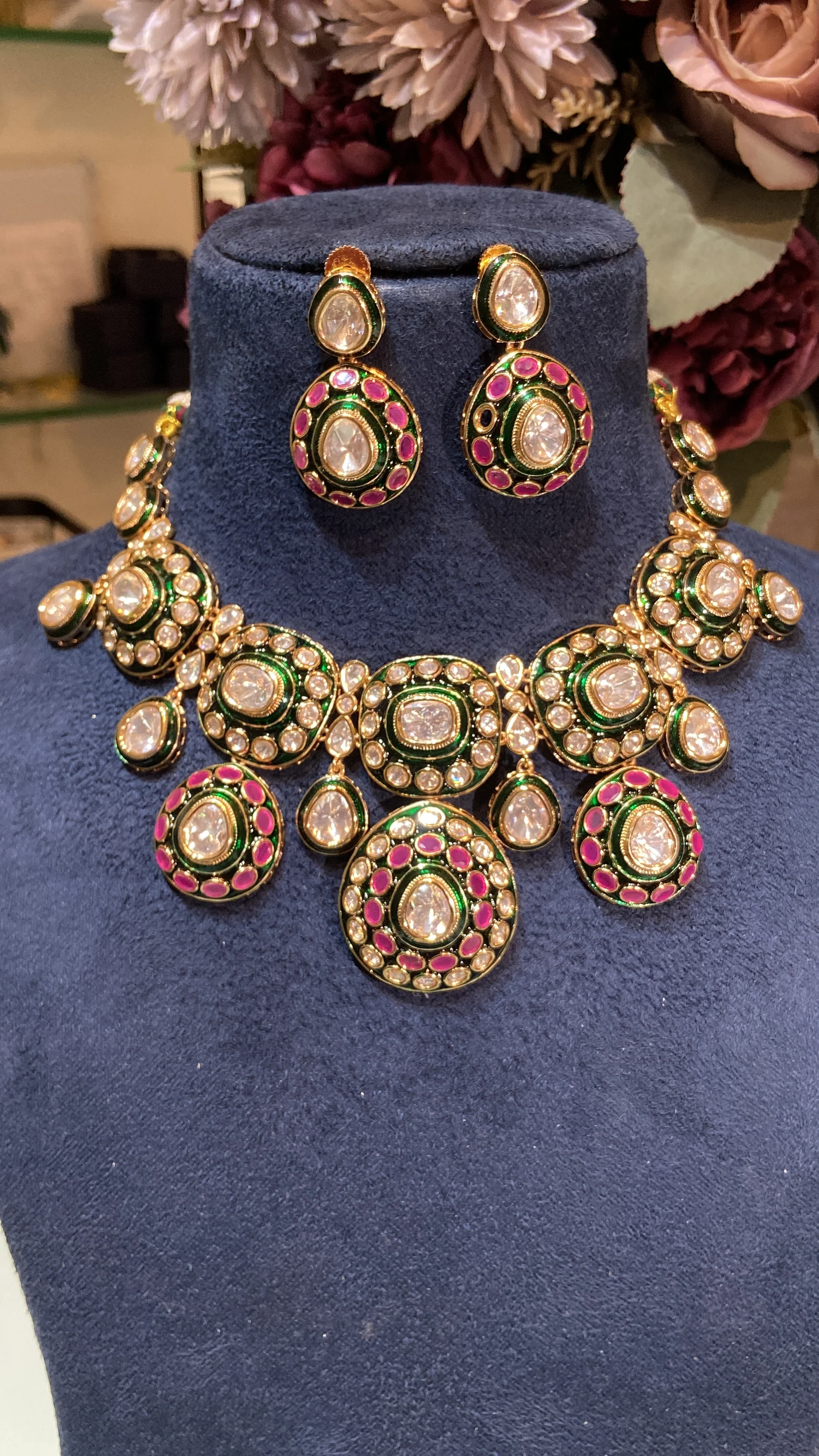 LARGE MEENA POLKI SET - Image 2