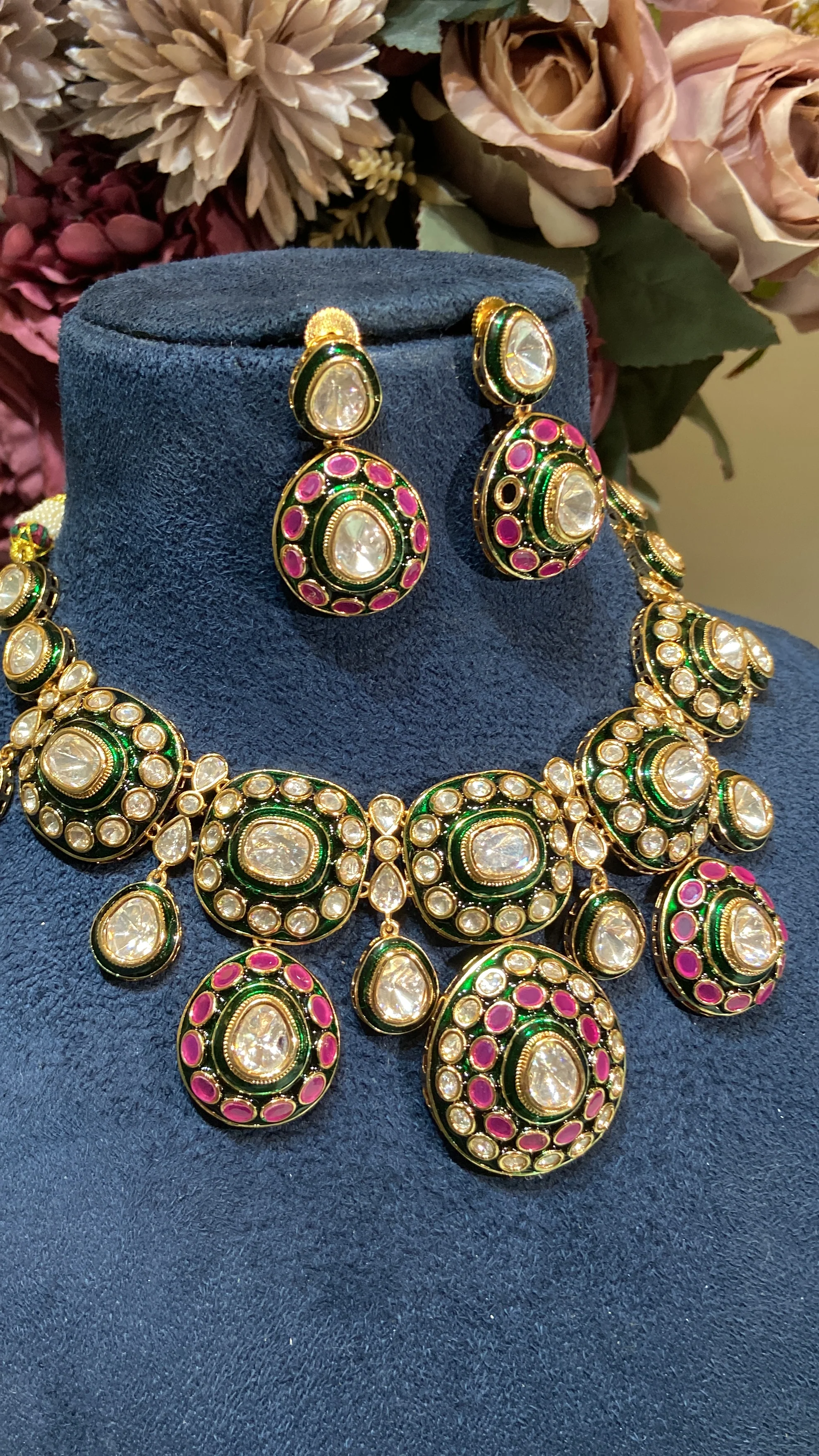 LARGE MEENA POLKI SET - Image 3