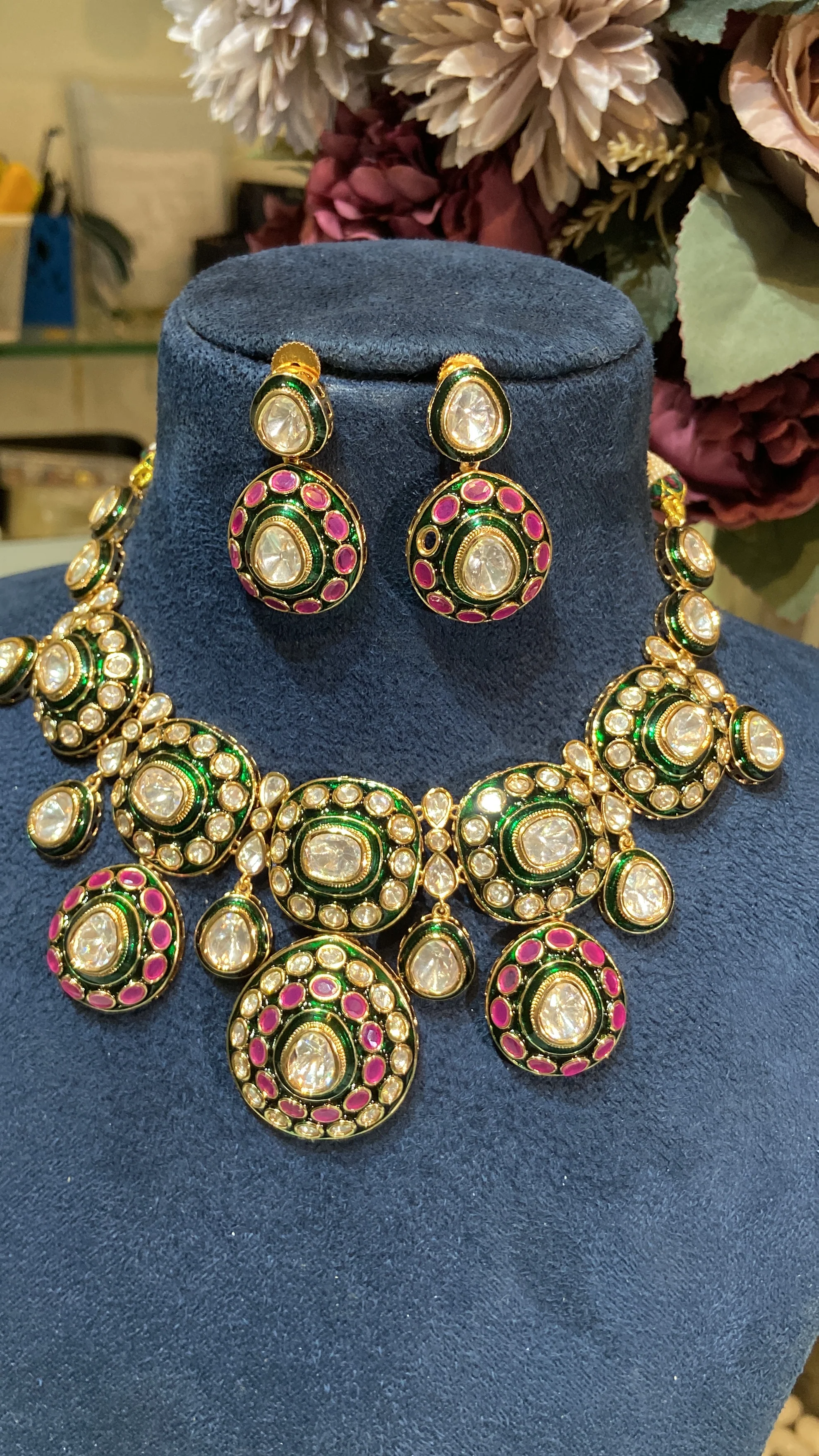 LARGE MEENA POLKI SET - Image 5
