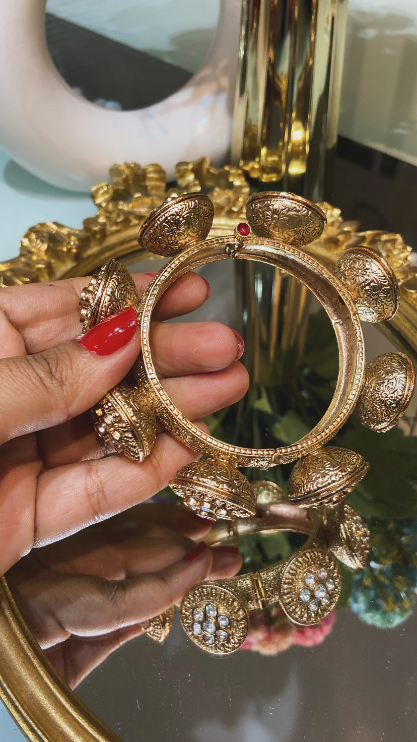 NAKSHI GOLD PACHELI Kada (SINGLE) OPENABLE - Image 4