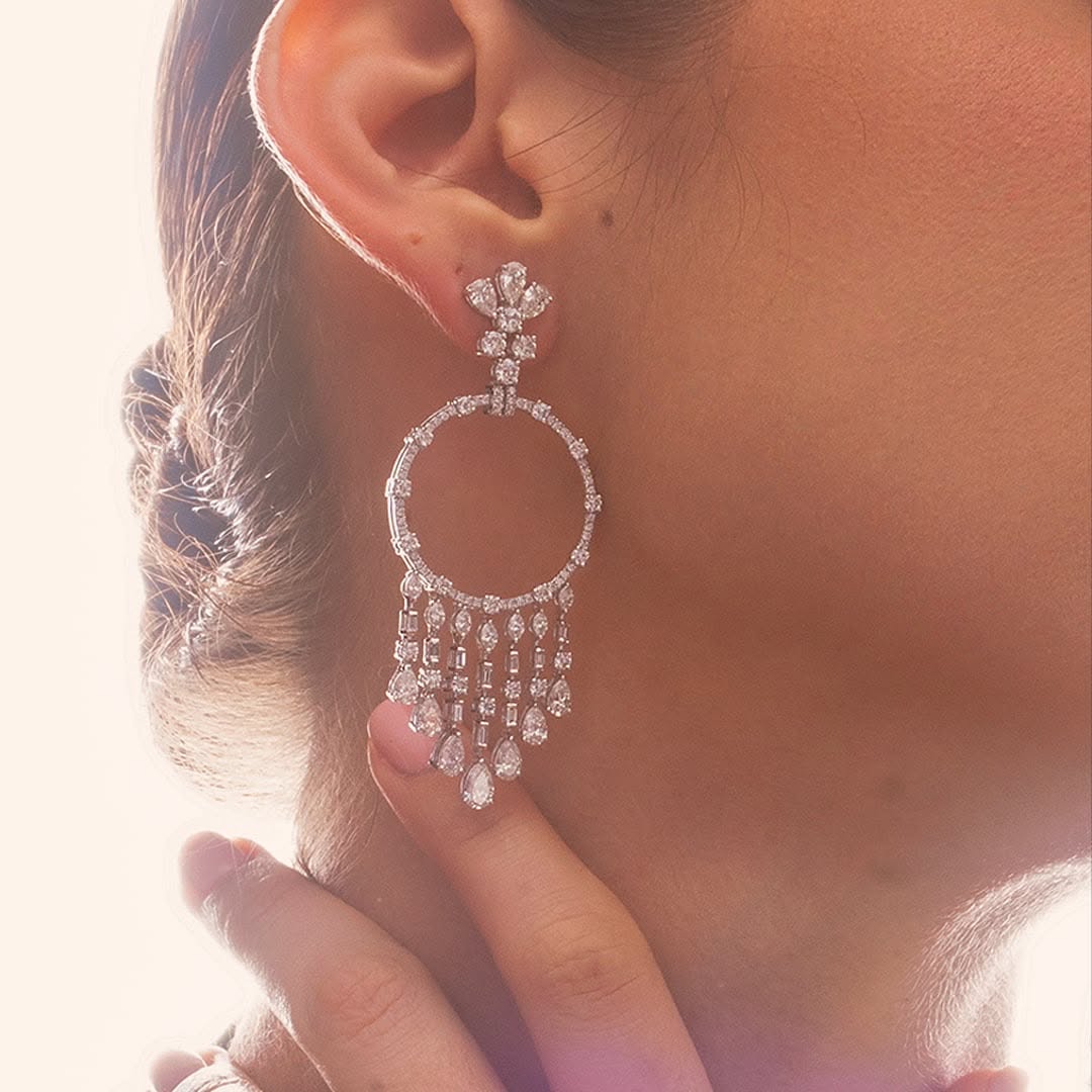 New star cocktail earrings