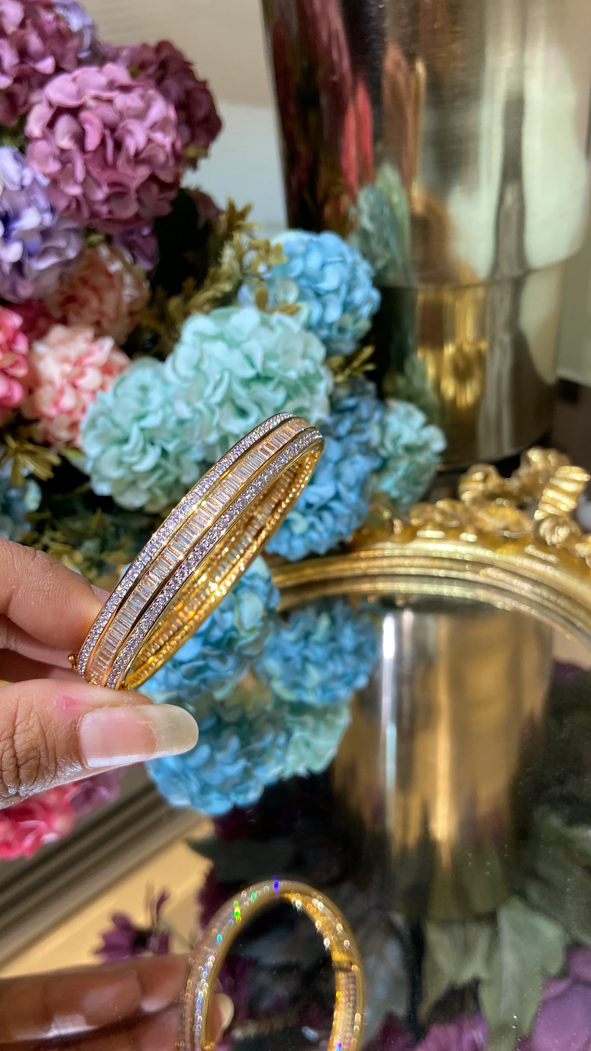 Openable Baguette bangle - Single Piece - Image 3
