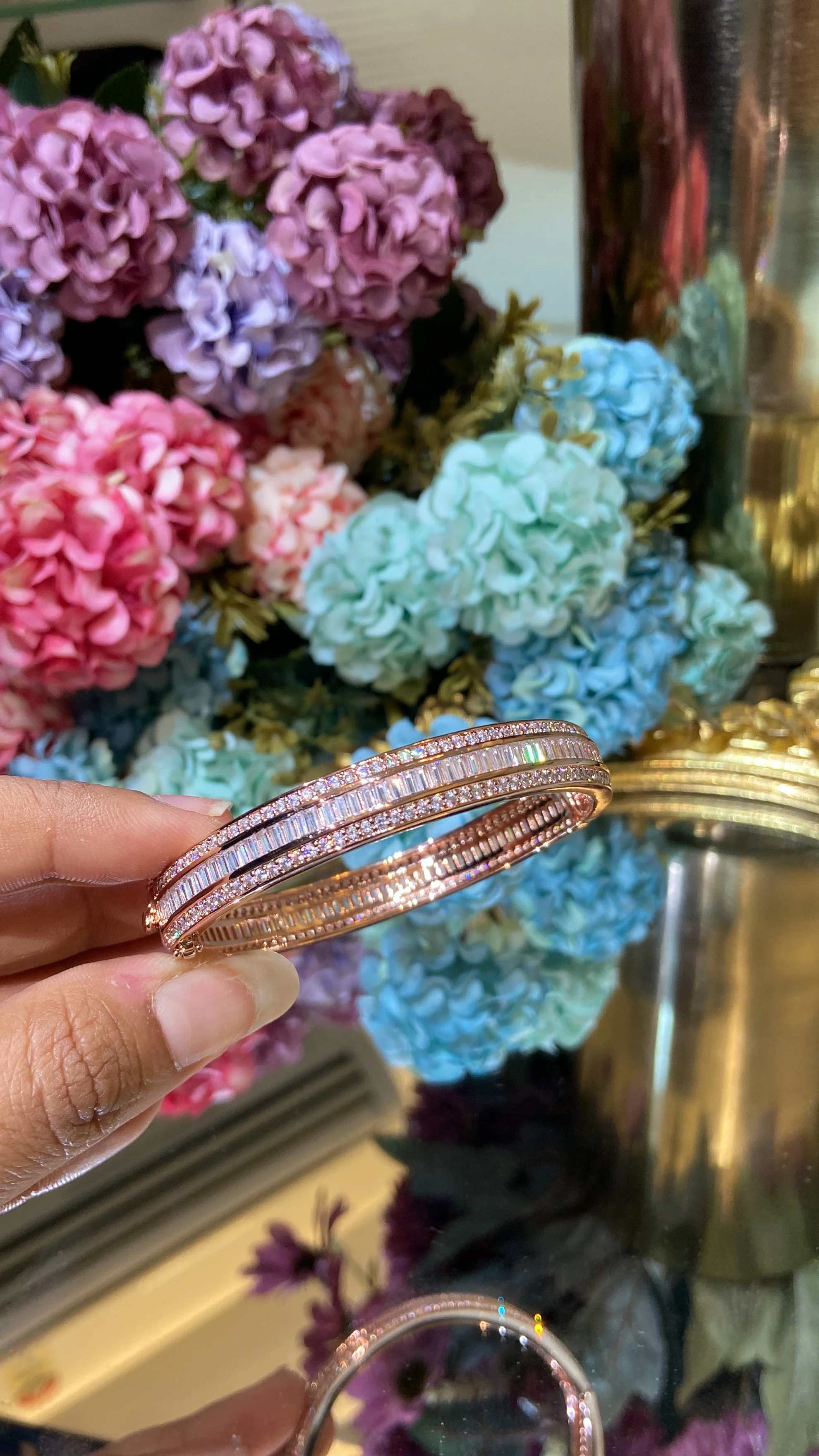 Openable Baguette bangle - Single Piece - Image 4