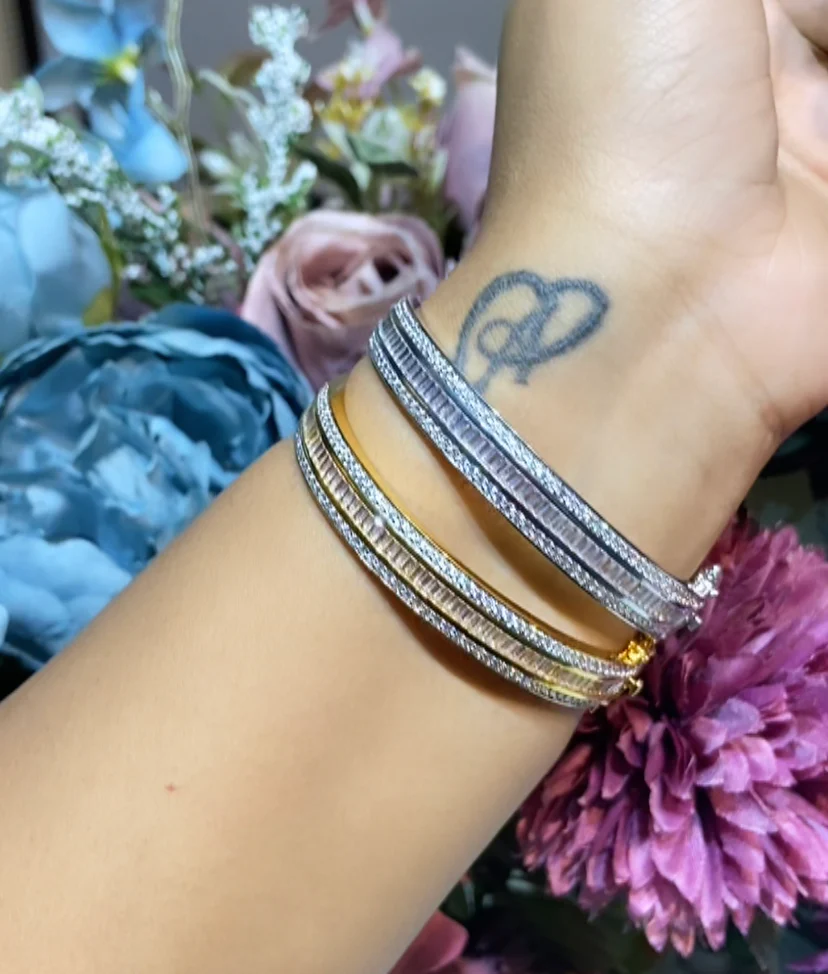 Openable Baguette bangle - Single Piece - Image 6