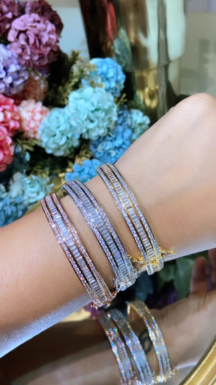 Openable Baguette bangle - Single Piece - Image 8