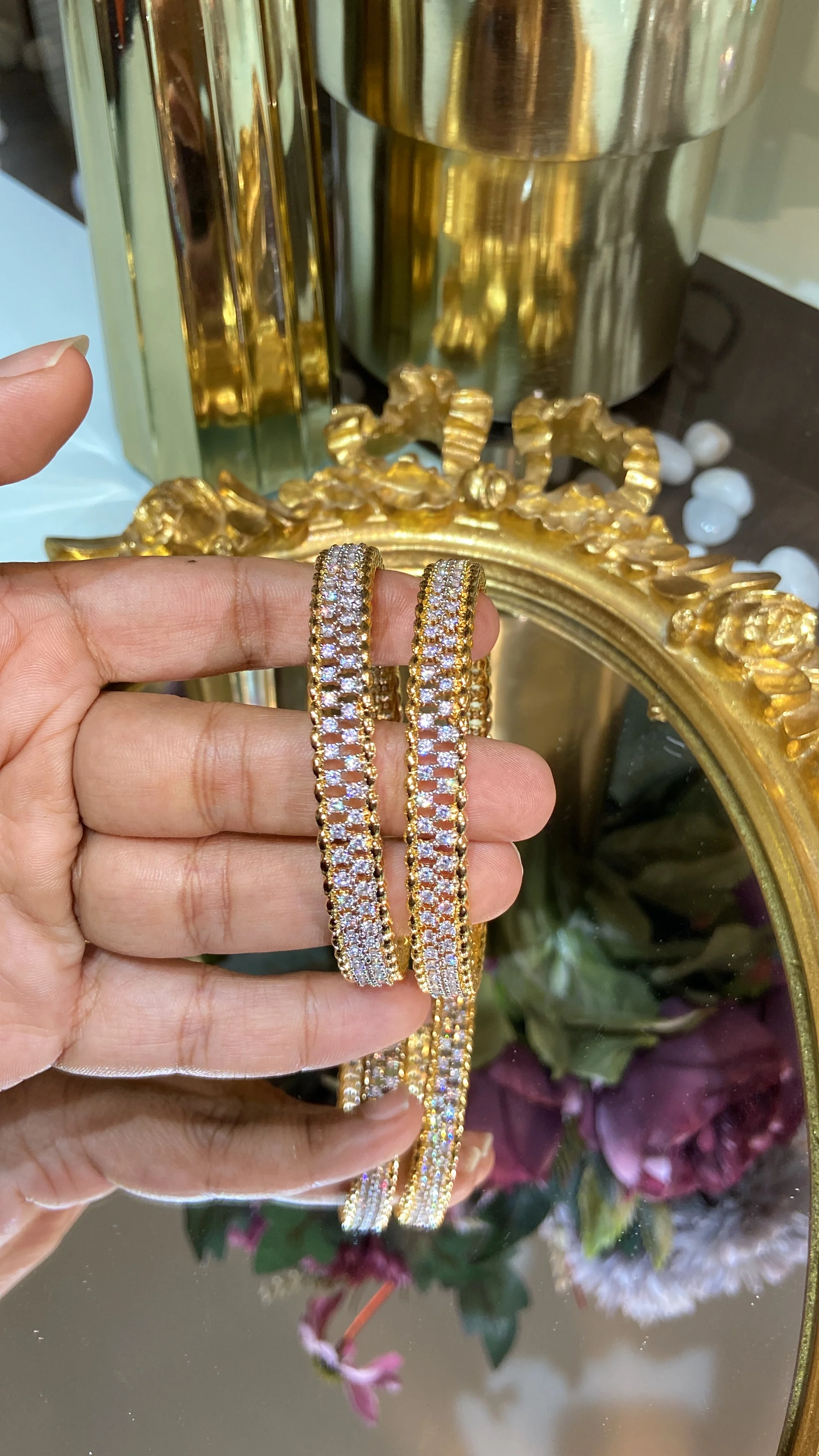 PAHELI DIAMOND BANGLES (WITHOUT LOCK) - Image 7