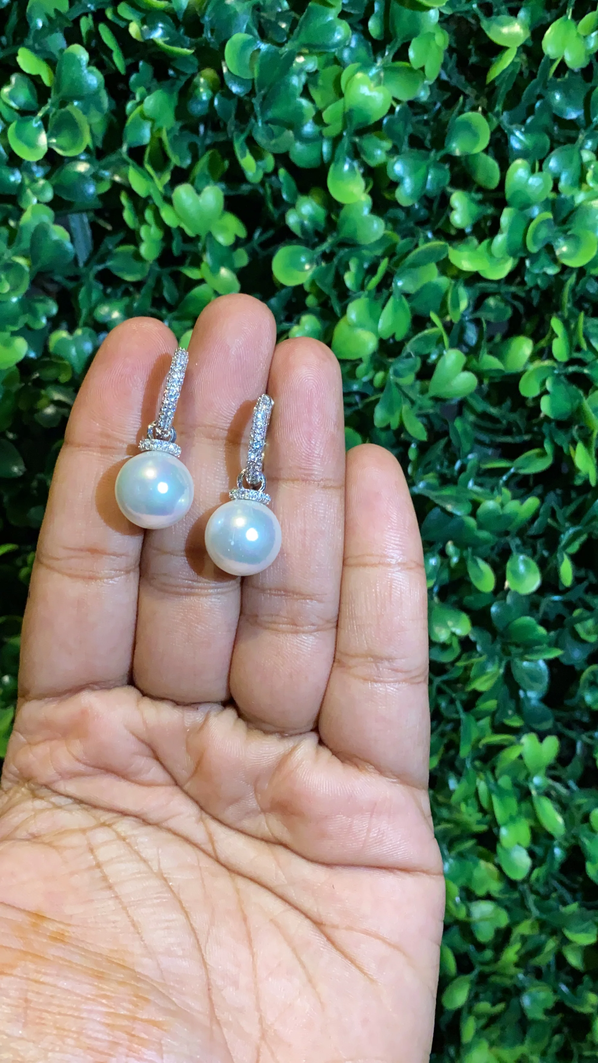 Pearl hoops 🔆 - Image 3