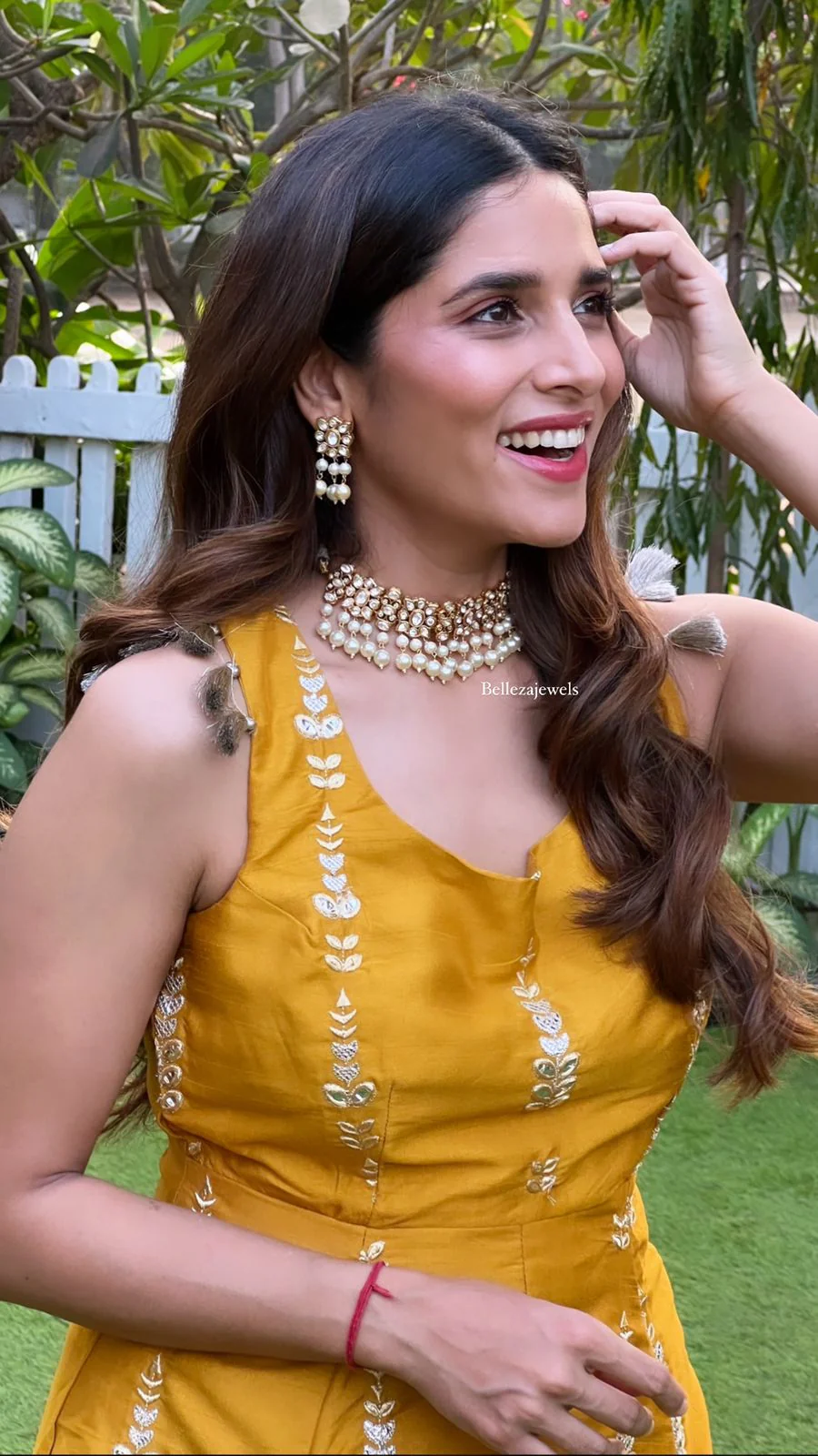 Festive POLKI CHOKER SET WITH EARRINGS - BEST SELLER π«°π» - Image 3