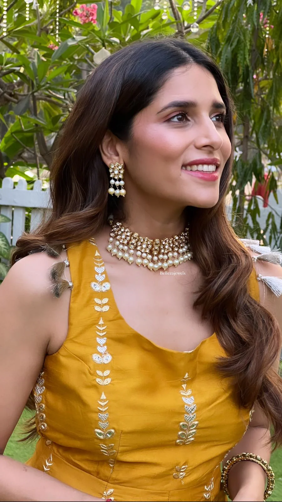 Festive POLKI CHOKER SET WITH EARRINGS - BEST SELLER π«°π» - Image 7