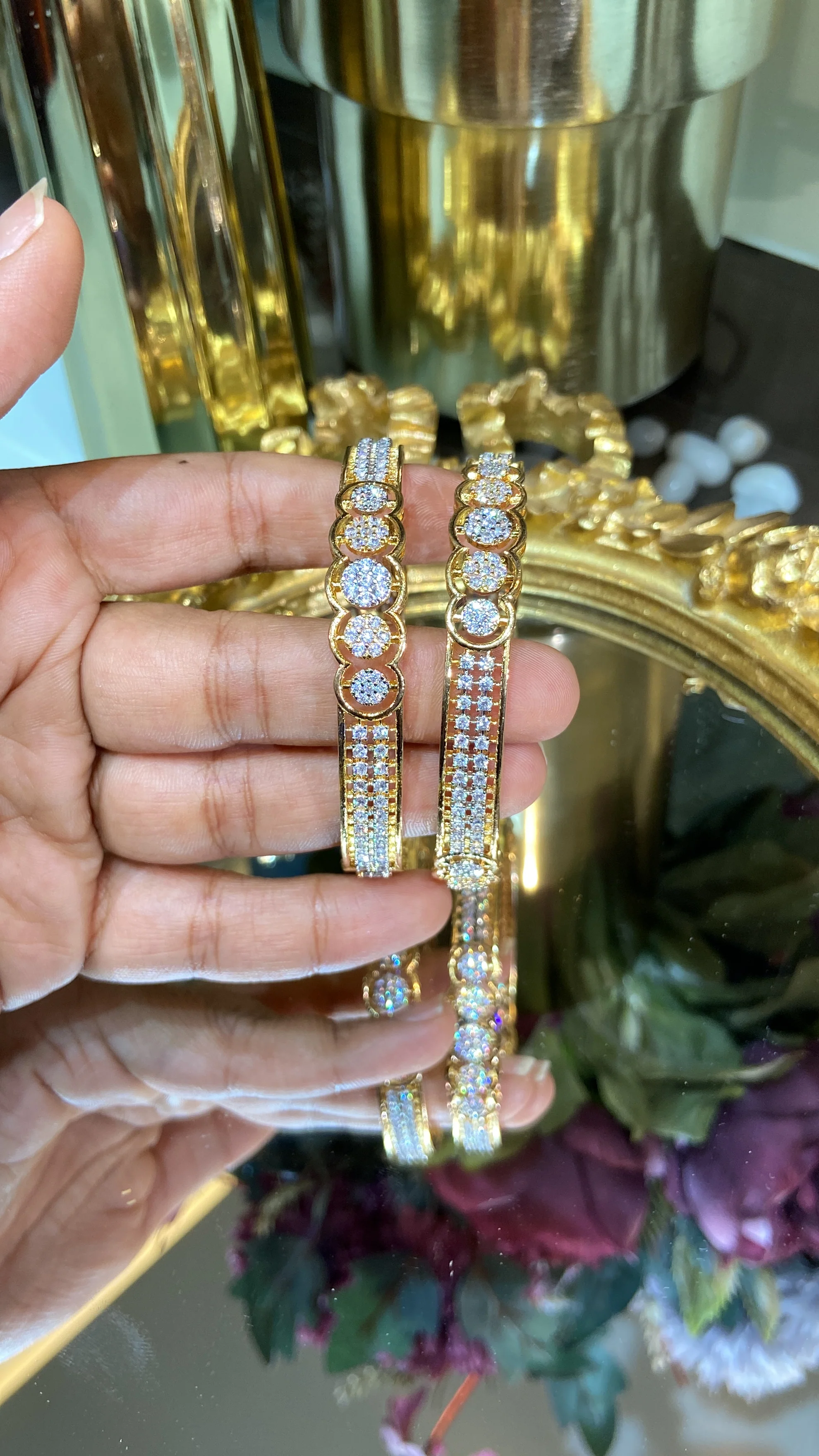 Round Round cluster bangles (Without Lock) - Image 3