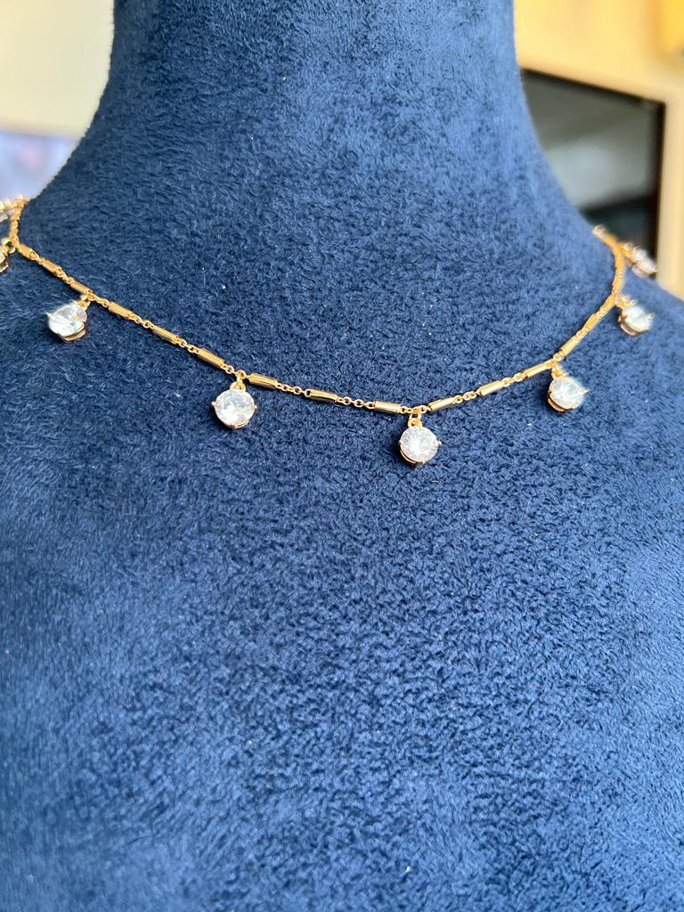 Solitaire drop necklace - Image 5