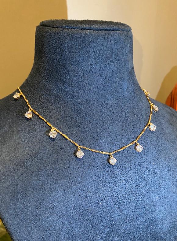 Solitaire drop necklace - Image 6