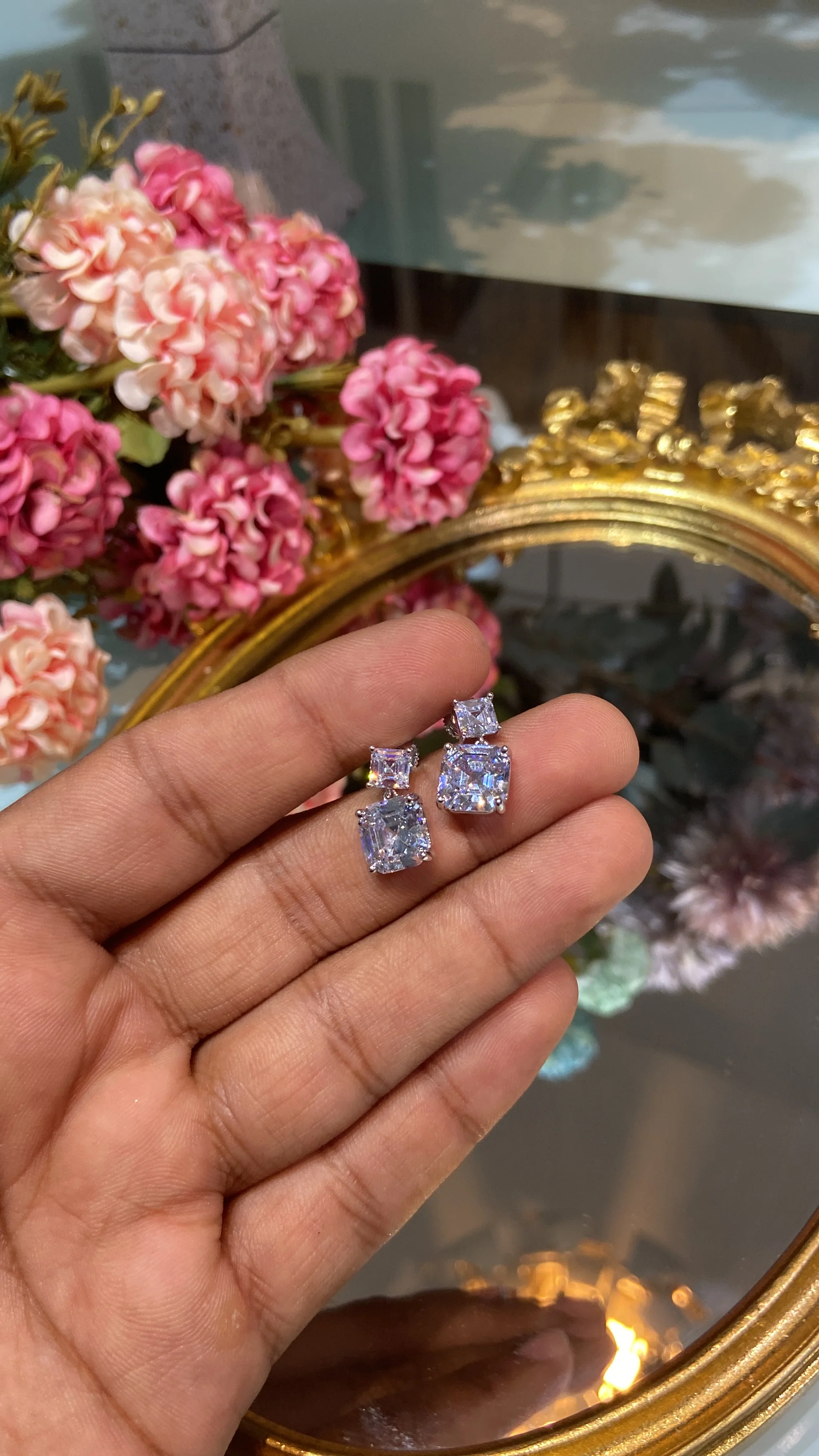 Square Drop earrings π