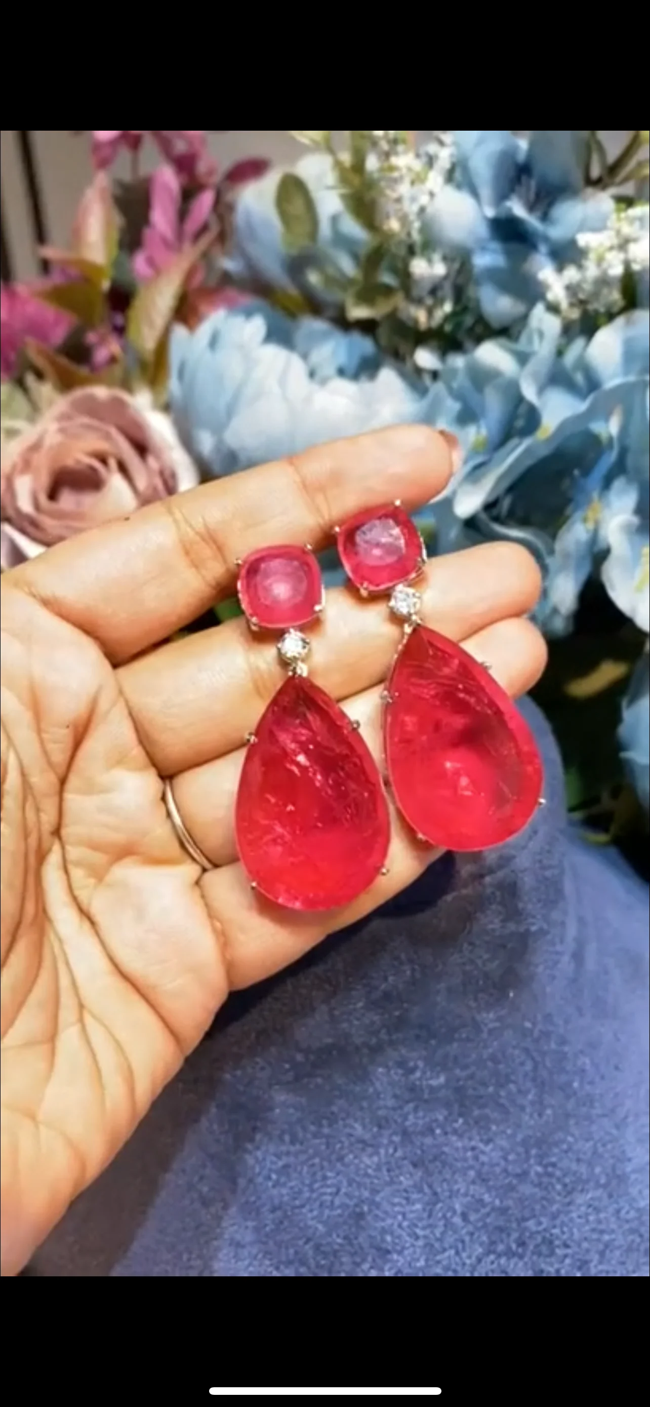 BEST SELLER TEAR DROP DOUBLET EARRING π - Image 9