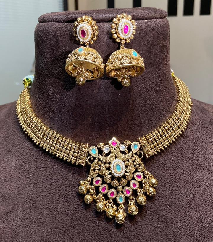 The Gulbahar Meena Choker - Image 3