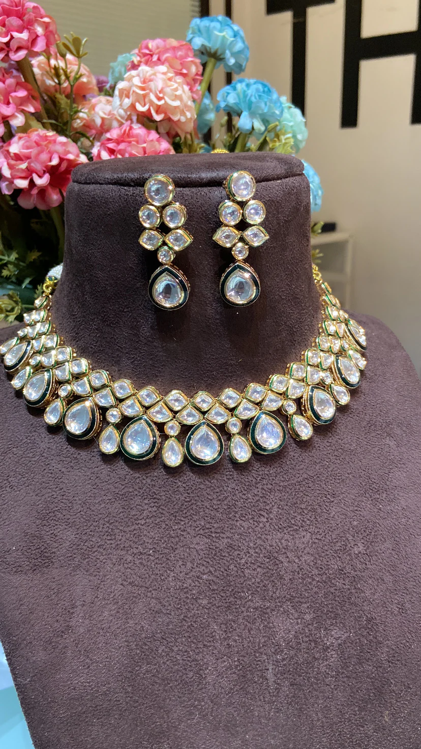 URMI KUNDAN POLKI SET - Image 2