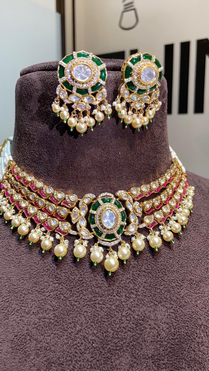Vintage Rajwada Necklace set - Image 3
